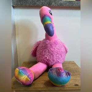 Build a Bear fancy Flamingo Plush Doll